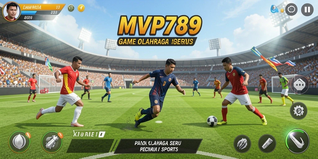 Tampilan screenshot MVP789 menunjukkan aksi olahraga yang mendebarkan dan gameplay yang menarik.