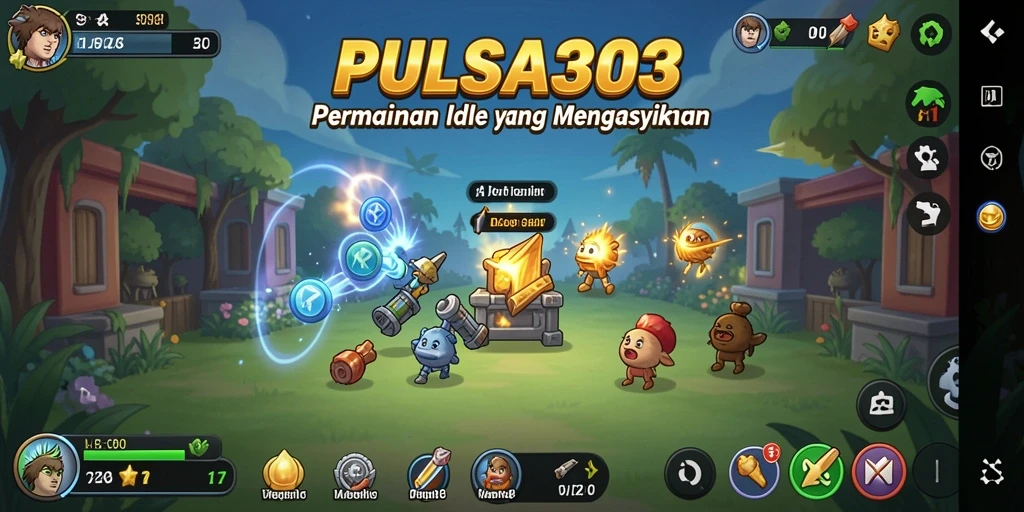 Tampilan gameplay PULSA303 yang mengasyikkan dan interaktif.